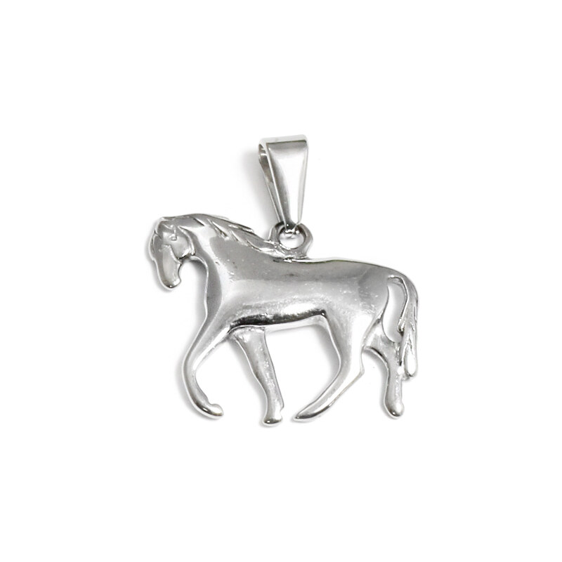 BM Jewellery Prívesok kôň 1,9 cm z chirurgickej ocele S11005030 19421456