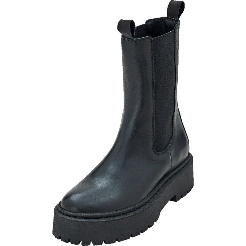 EDITED Členkové čižmy Gudrun čierna 25316032