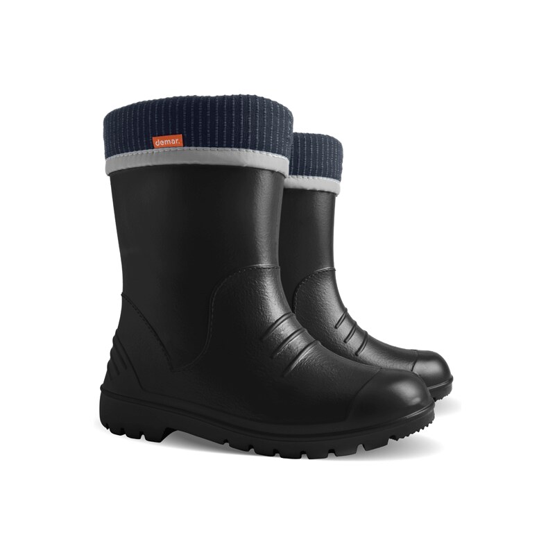 Detské gumáky Demar Dino Čierna 57629741