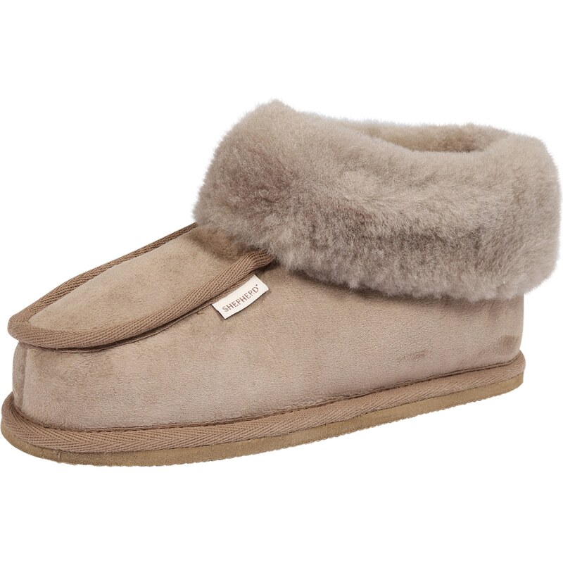 SHEPHERD Papuče LENA tmavošedá 48806322