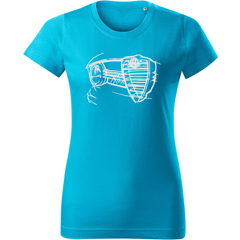 T-ričko Alfa Romeo Giulia GTA dámske tričko 19510908