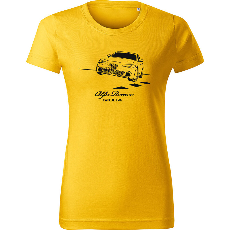 T-ričko Alfa Romeo Giulia dámske tričko 19510901