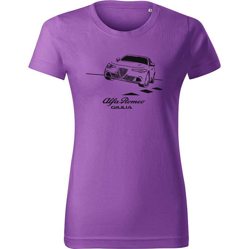 T-ričko Alfa Romeo Giulia dámske tričko 19510904