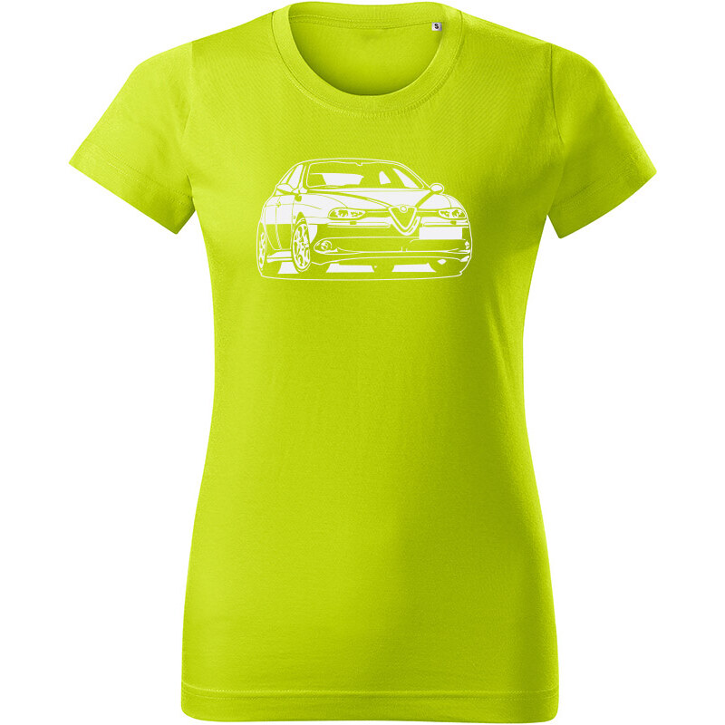 T-ričko Alfa Romeo 156 predfacelift dámske tričko 19510934