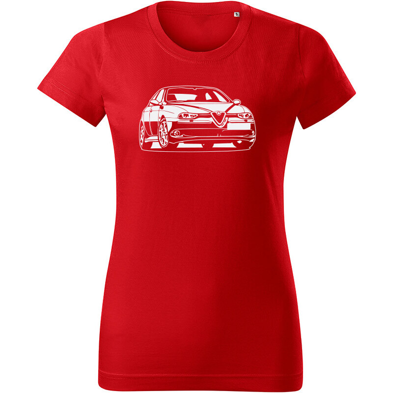 T-ričko Alfa Romeo 156 predfacelift dámske tričko 19510937