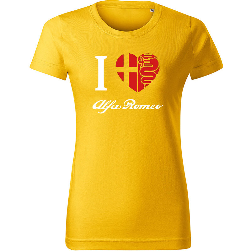 T-ričko I Love Alfa Romeo dámske tričko 19511339