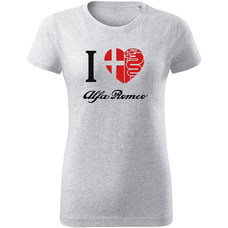 T-ričko I Love Alfa Romeo dámske tričko 19511343