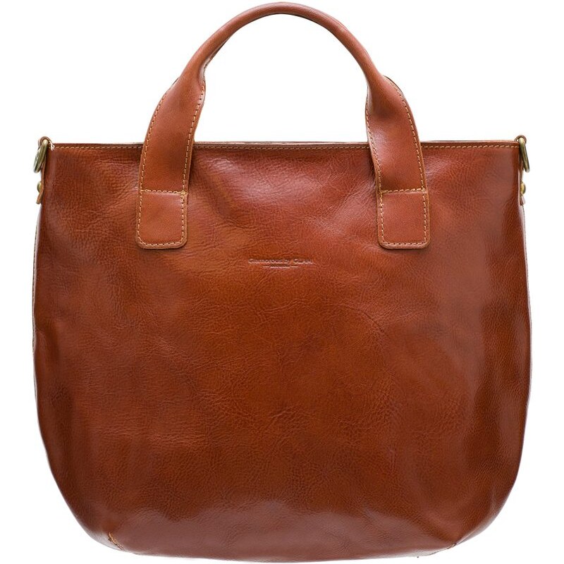 Glamorous by GLAM Santa Croce Kožená kabelka do ruky väčšia - medová 19525933