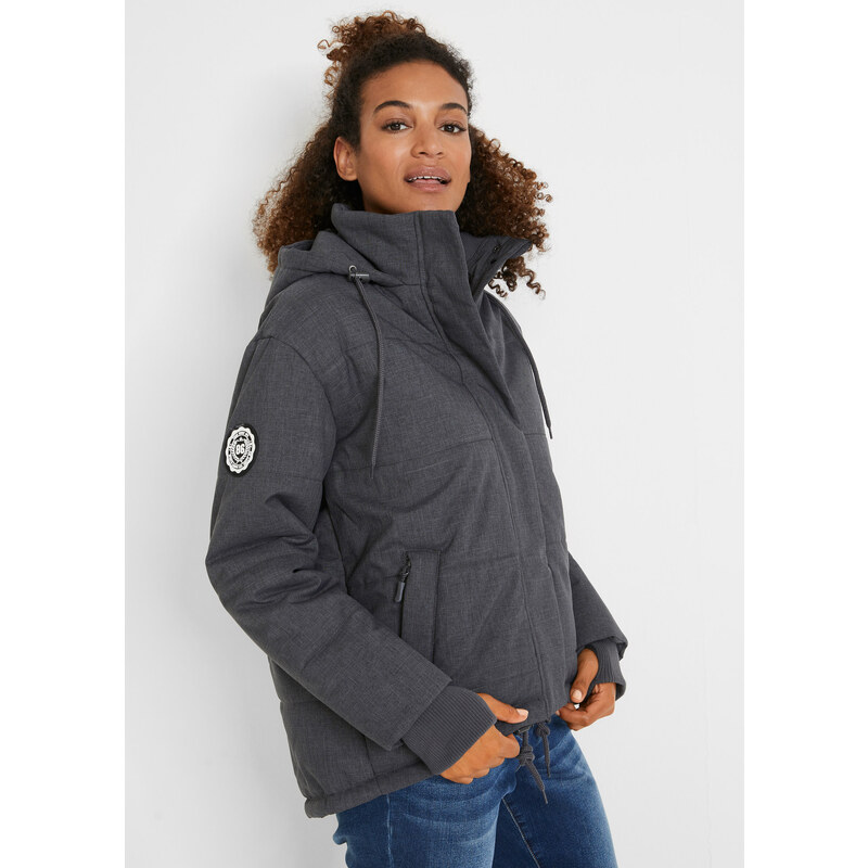 bonprix Outdoorová prešívaná bunda, oversized, odpudzujúci vodu, farba 44734075