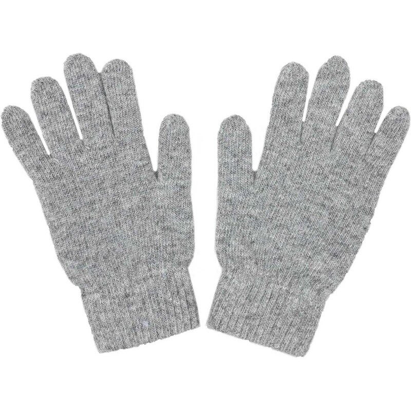 ABOUT YOU Prstové rukavice Anja sivá 14697881