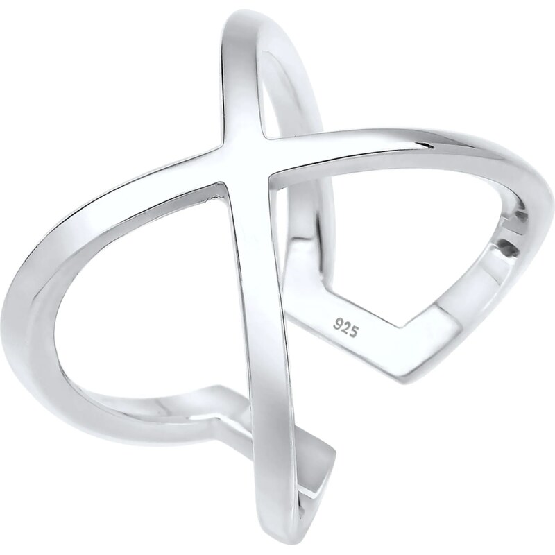 ELLI Prsteň Kreuz strieborná 55460311