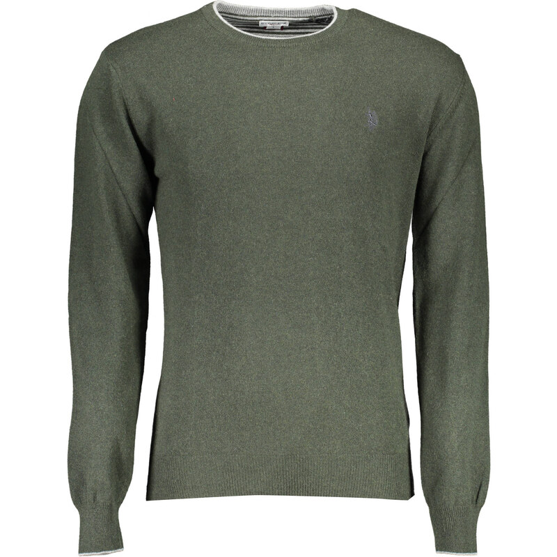 US Polo Assn Zelený pánsky sveter US Polo 64711876