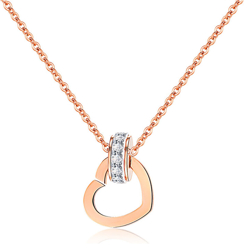 Dámsky náhrdelník z chirurgickej ocele OLIVIA 23166875