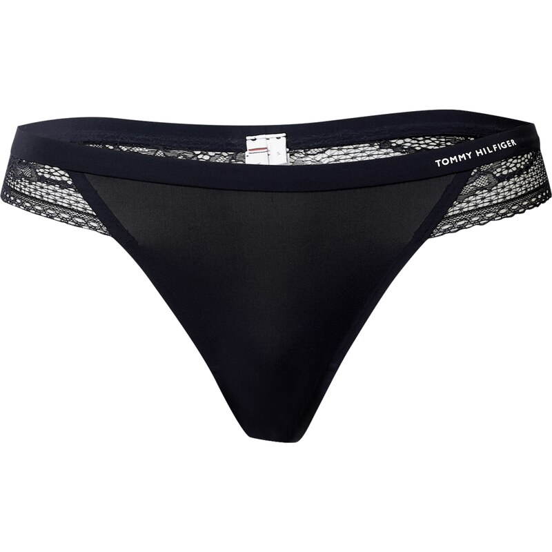 Tommy Hilfiger Underwear Tangá tmavomodrá / biela 23141279