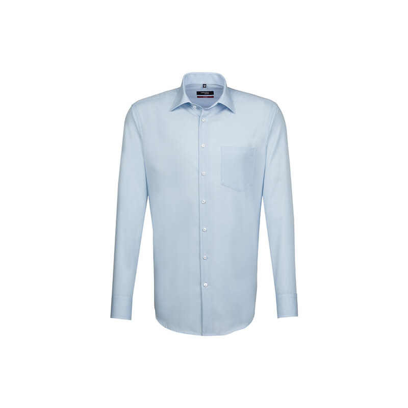 Pánska svetlo modrá nežehlivá košeľa Regular fit s dlhým rukávom 35452267