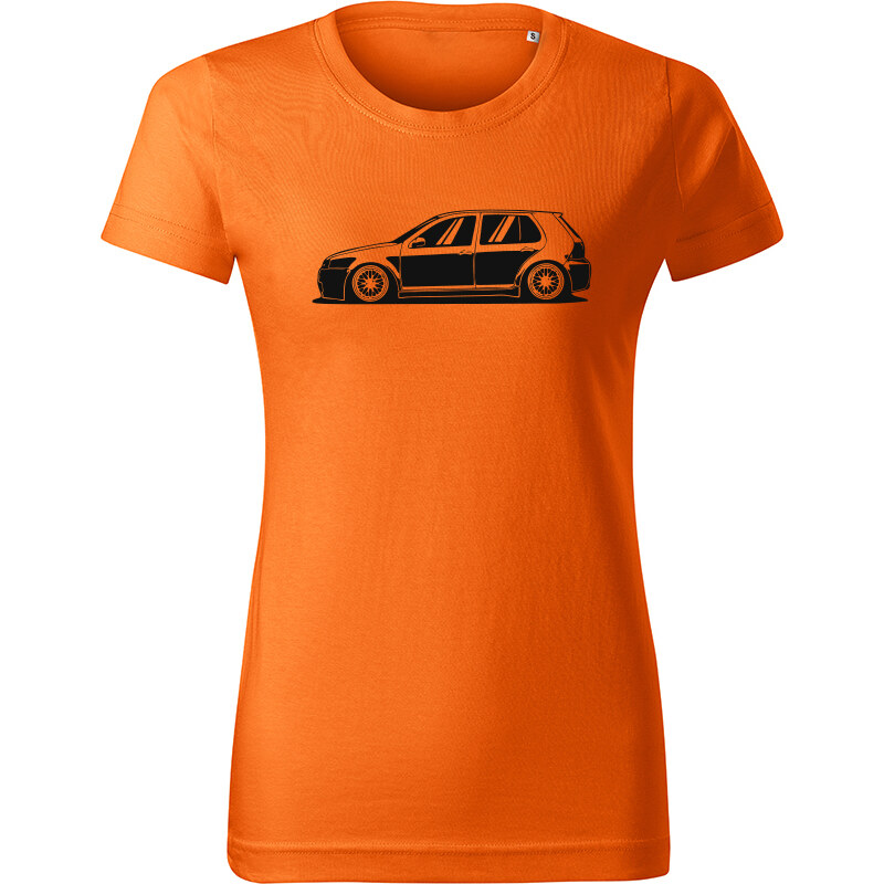 T-ričko Volkswagen Golf Mk4 Side dámske tričko 19679136