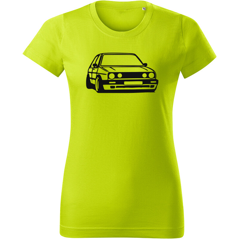 T-ričko Volkswagen Golf Mk2 Low dámske tričko 19679140