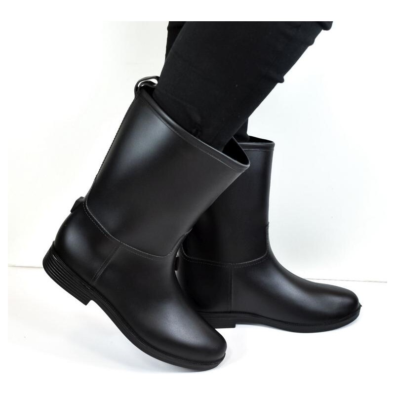 JOHN-C Dámske čierne gumáky VILEN 19709117