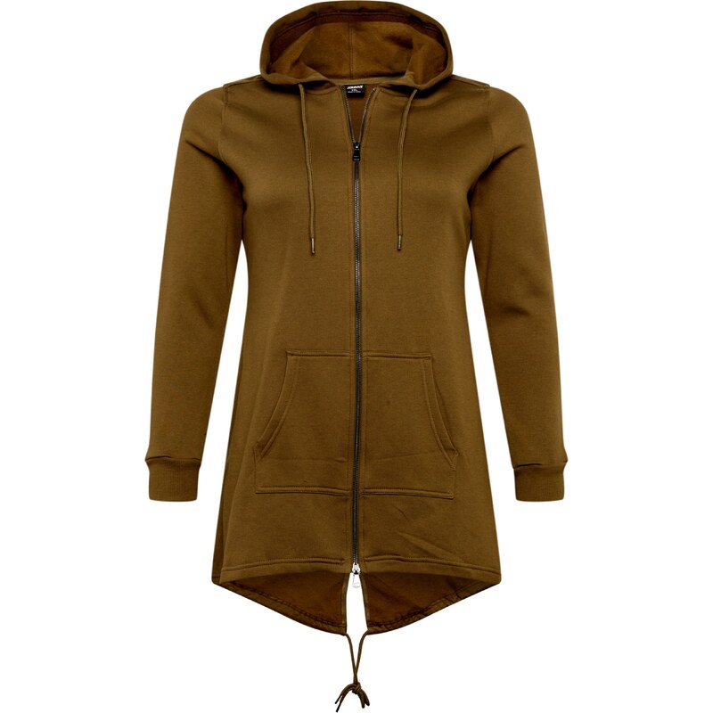 Urban Classics Tepláková bunda olivová 63140668