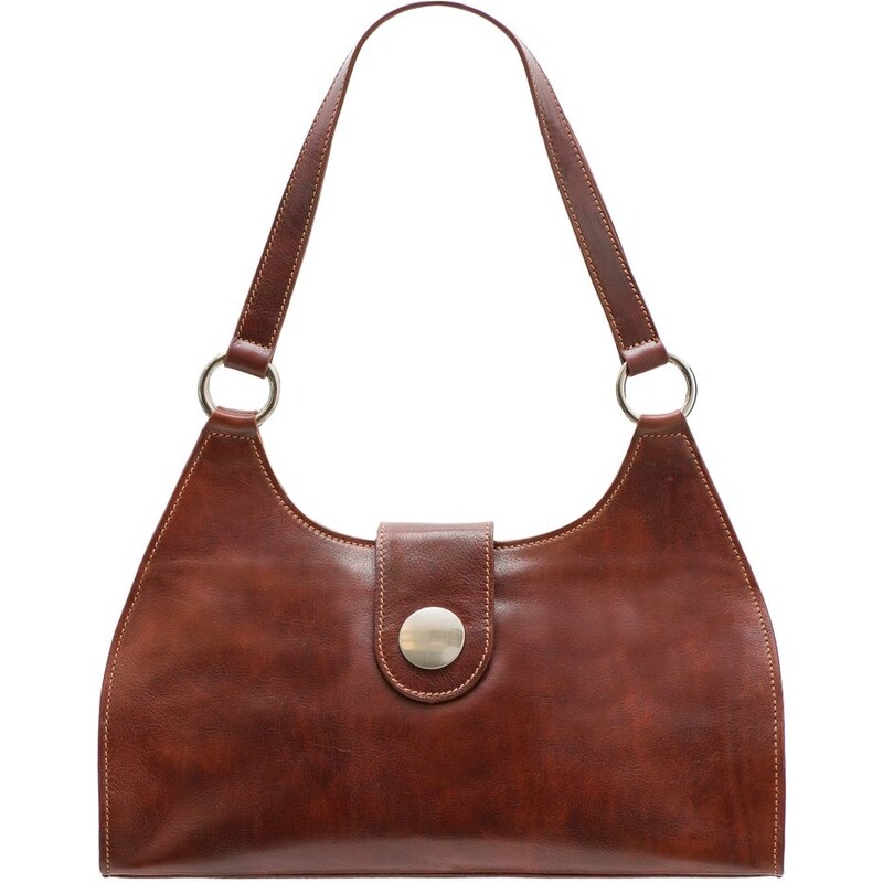 Glamorous by GLAM Santa Croce Kožená kabelka cez rameno s chlopňou a 19723319