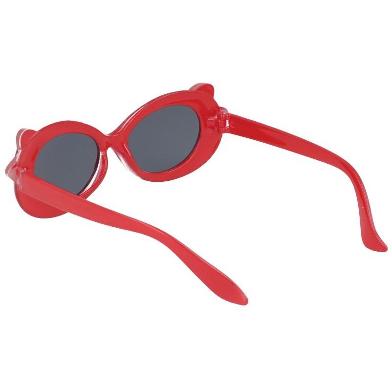 Sunmania Červeno-biele bodkované slnečné okuliare pre deti "Sweet"