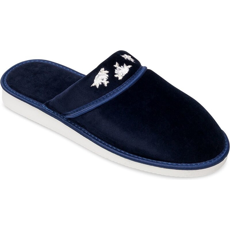 Dámske papuče Natural Style NS059 - modrá 47339316