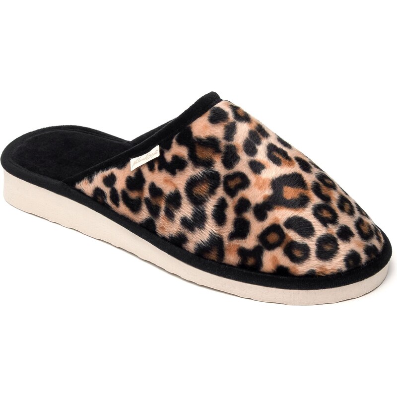 Dámske papuče Natural Style NS070 béžová/hnedá 44438984