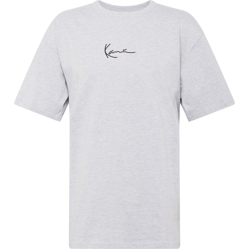 Karl Kani Tričko sivá melírovaná / čierna 20333033