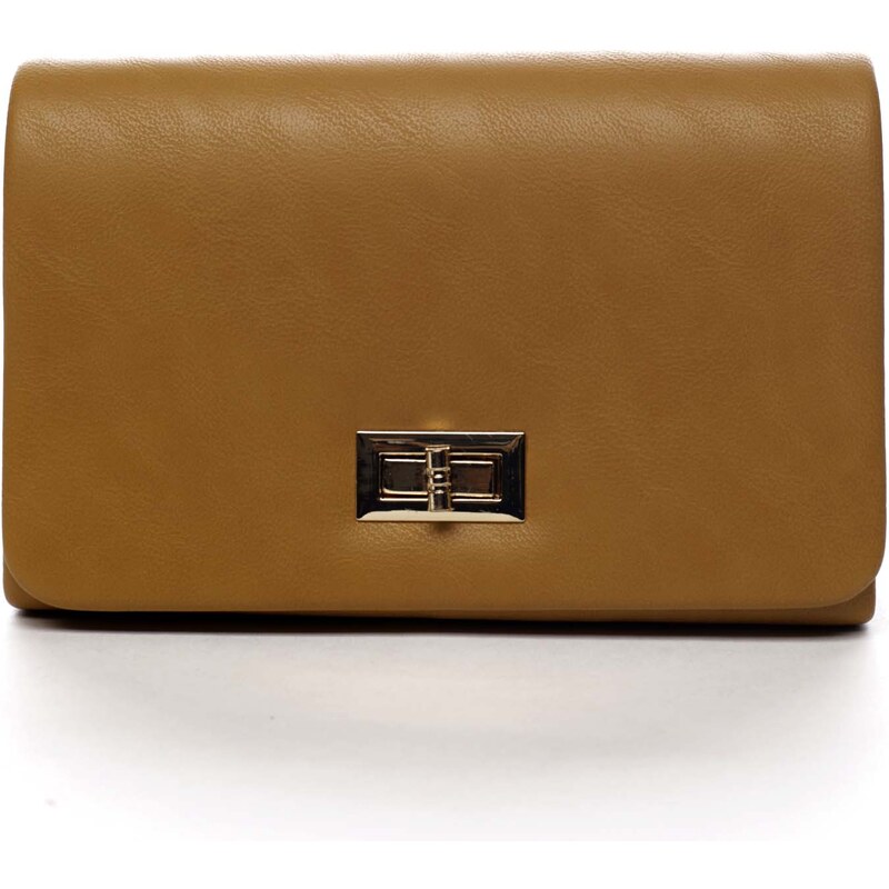 Dámska listová kabelka tmavo žltá - Michelle Moon Lambrosa žltá 61791791