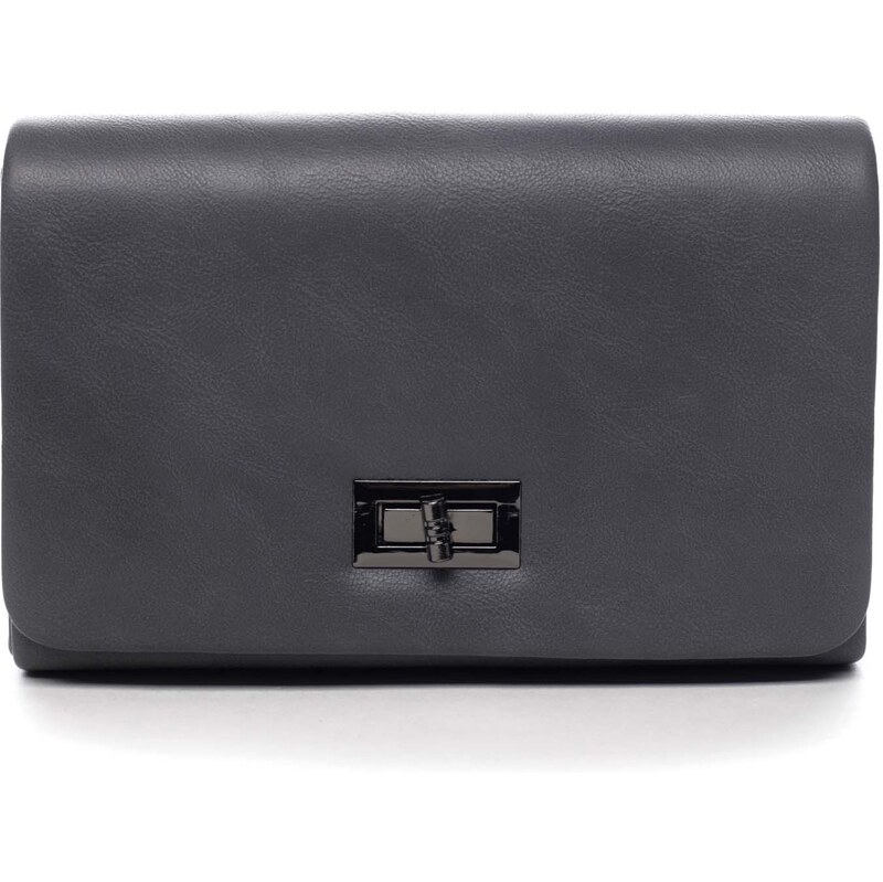 Dámska listová kabelka tmavo šedá - Michelle Moon Lambrosa šedá 61791790