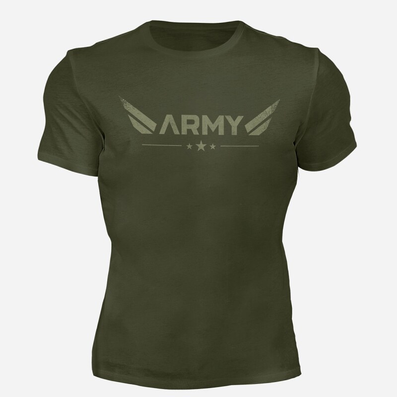 MOTIVATED - Tričko ARMY (zelená) 330