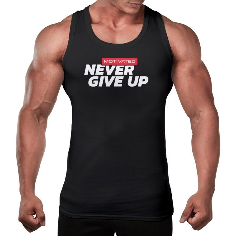 MOTIVATED - Tielko na cvičenie Never Give UP 323