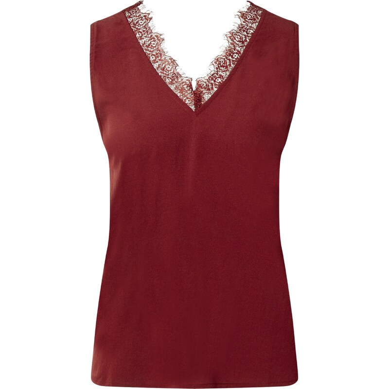 VERO MODA Top Kendra vínovo červená 55483302