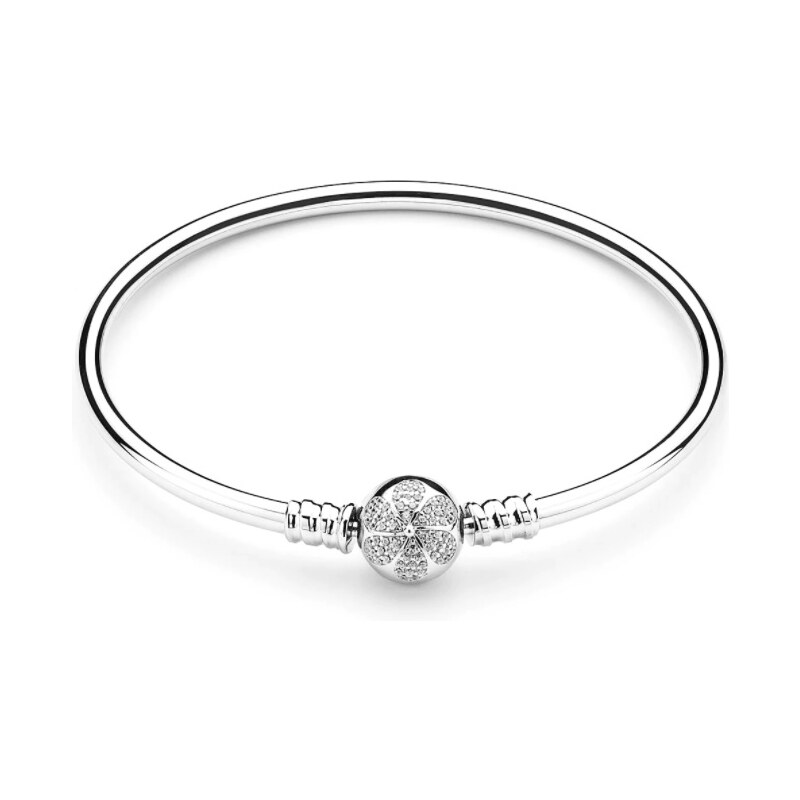 Emporial strieborný náramok na prívesky Trblietavá sedmokráska 4007 34577743