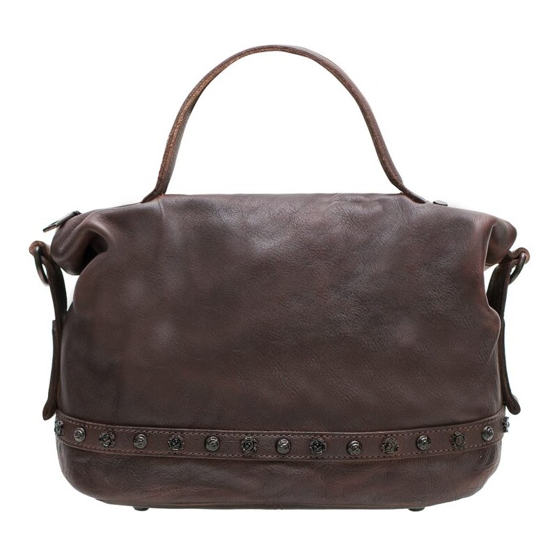 Glamorous by GLAM Santa Croce Kožená kabelka do ruky s aplikáciami - 19866094