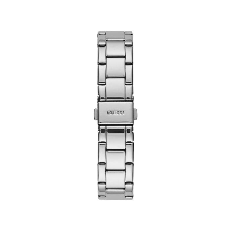GUESS hodinky Silver Tone Case Silver Tone Stainless Steel Watch, 13206