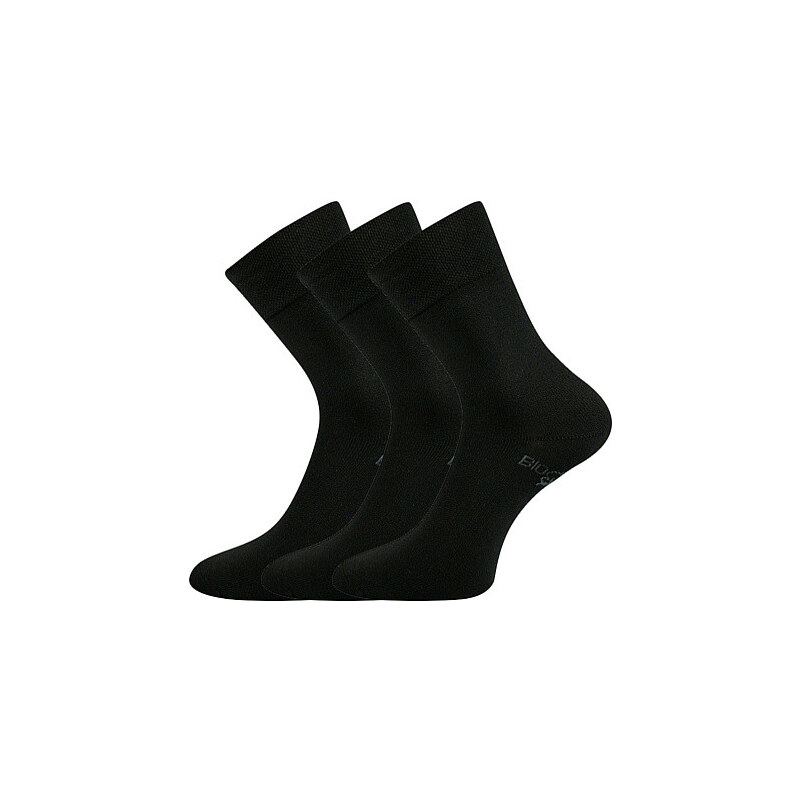 3PACK ponožky Lonka čierne (Bioban) 65545543