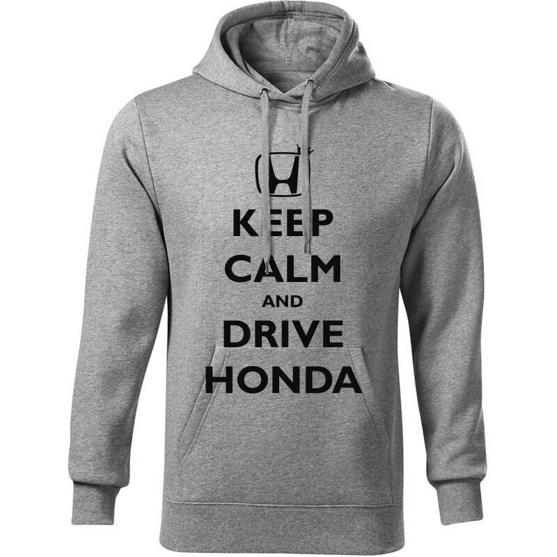 T-ričko Keep calm and drive Honda pánska mikina 19894555