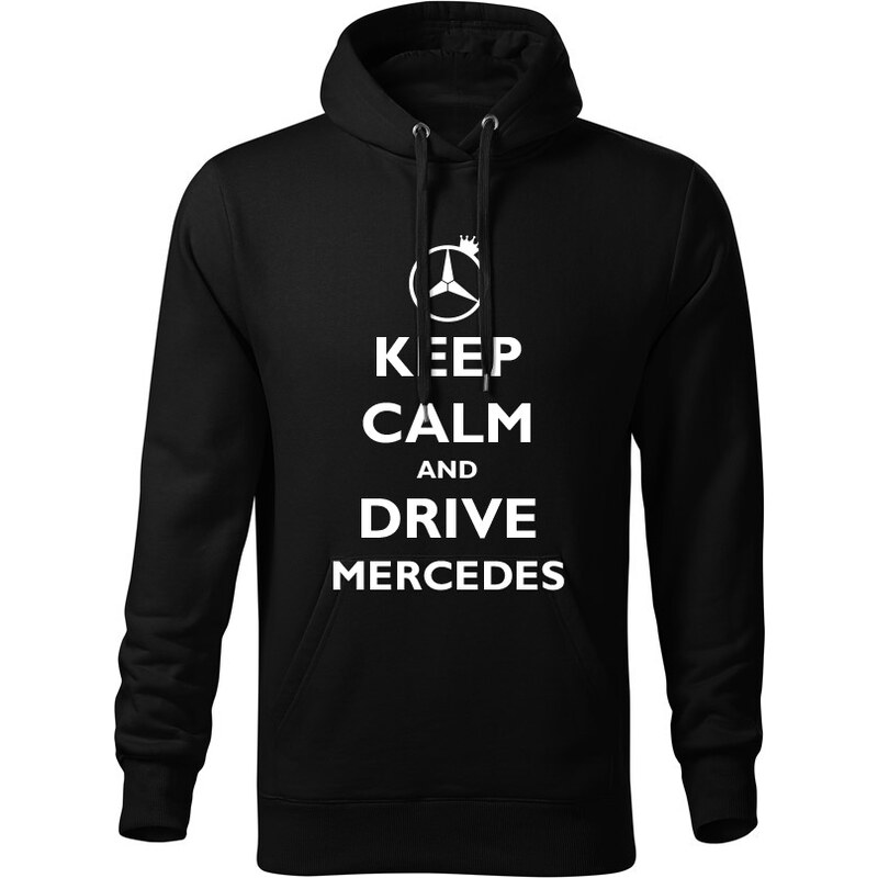 T-ričko Keep calm and drive Mercedes pánska mikina 19894569