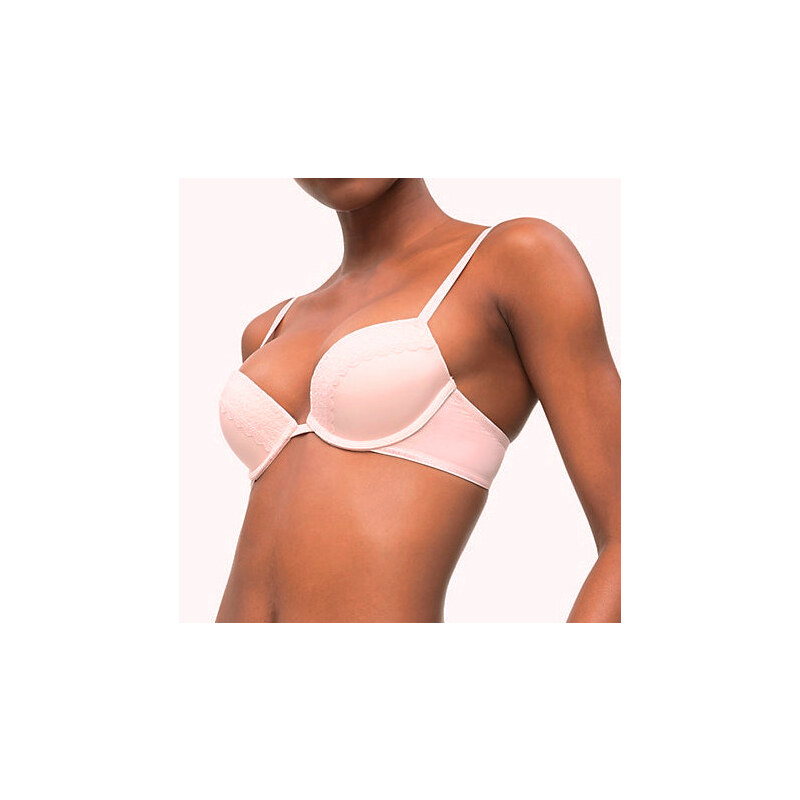 Podprsenka push-up QF5145E 2NT ružová - Calvin Klein 32593560