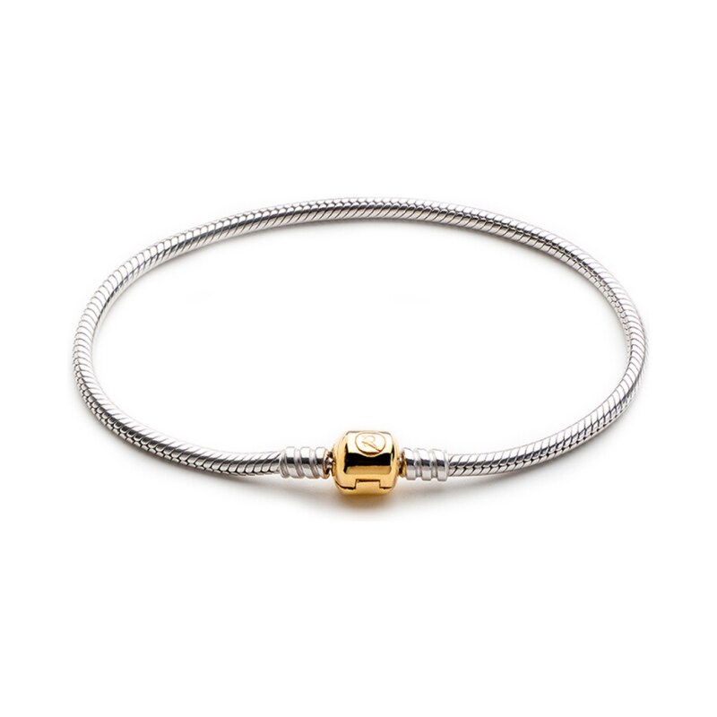 Emporial strieborný náramok na prívesky Gold 18k žluté zlato 4012 25428883