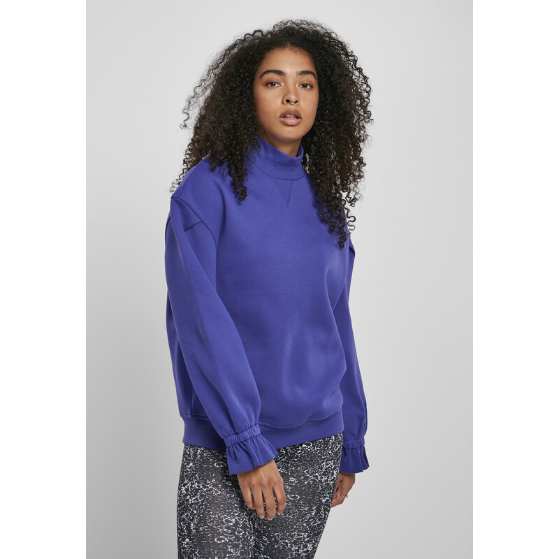 Urban Classics Womens turtleneck Crew blue-purple 50680630