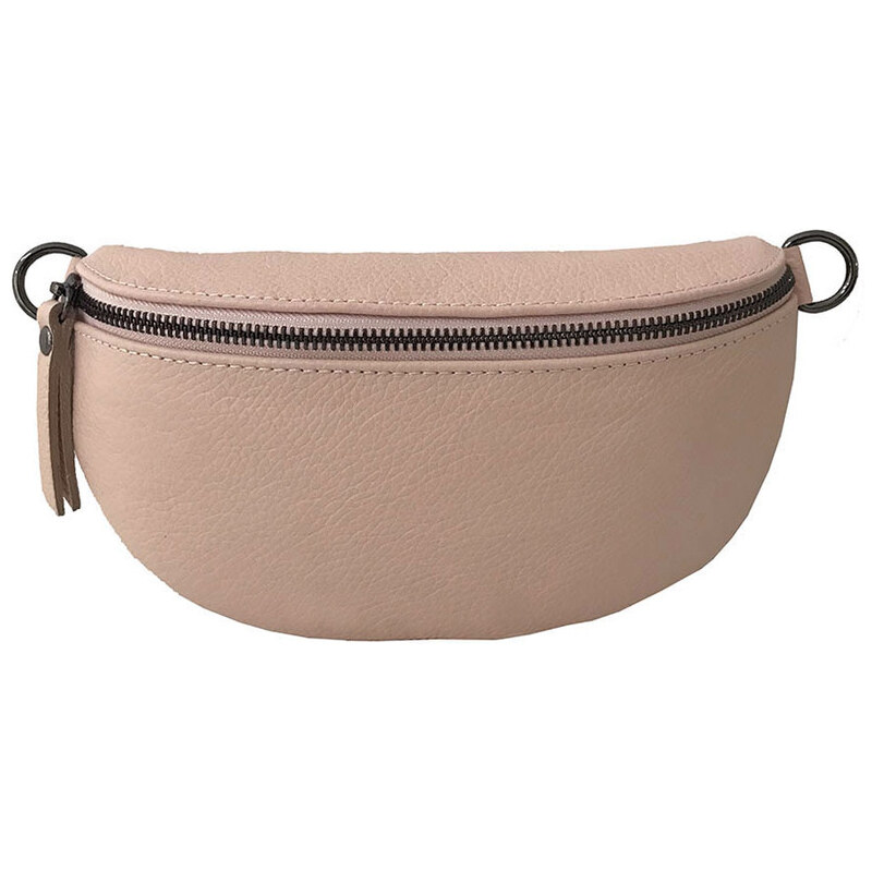 Glara Retro kožená kabelka oblička 20488535