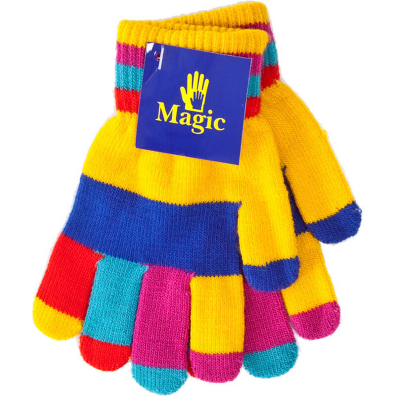 SIMIANI Farebné detské rukavice 64703736