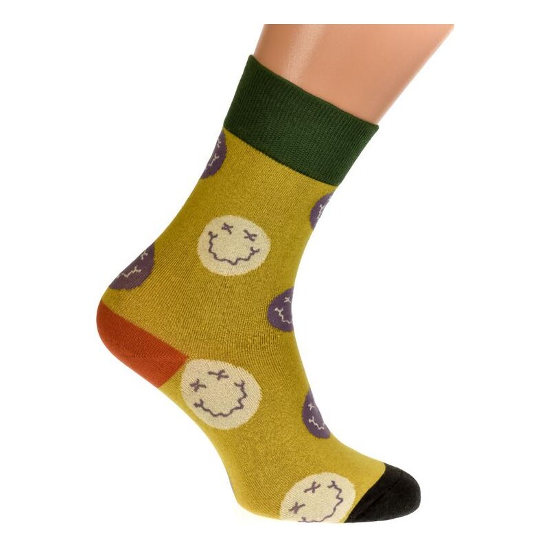 AURA.VIA Žlté ponožky ERIN 19933333