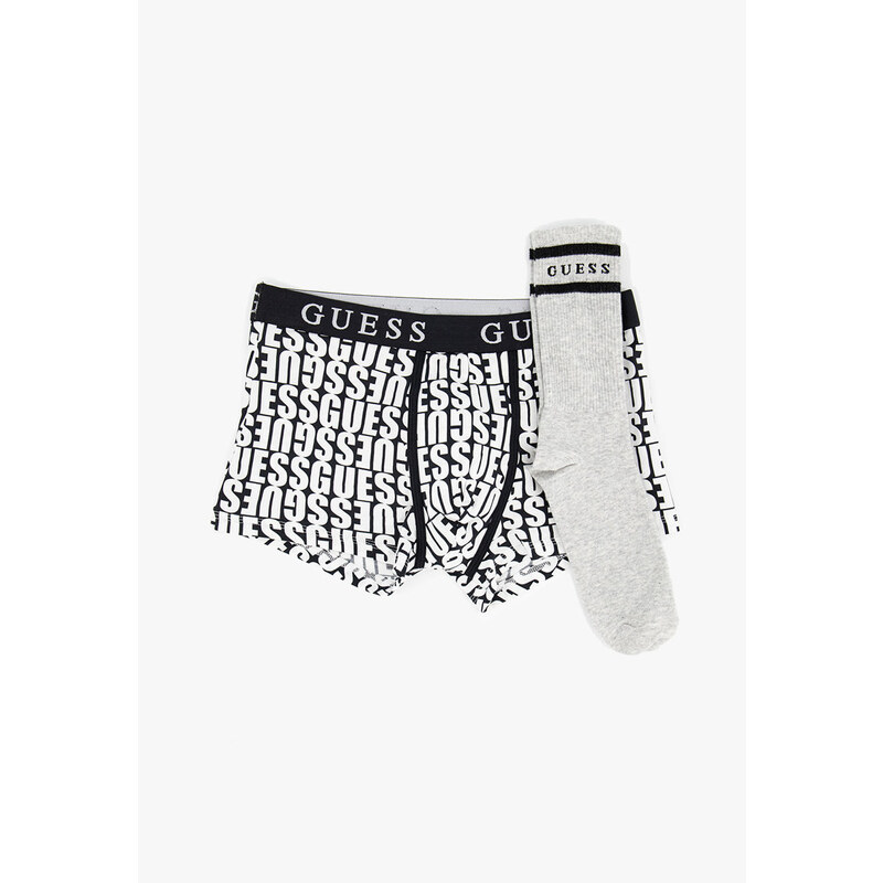 Pánsky set boxerky a ponožky U0BG14JR003 - F952 - viacfarebná - Guess 20146471