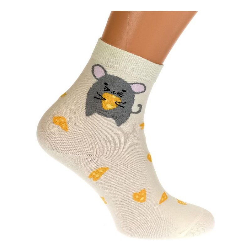 AURA.VIA Béžové ponožky JILIAN 19972186