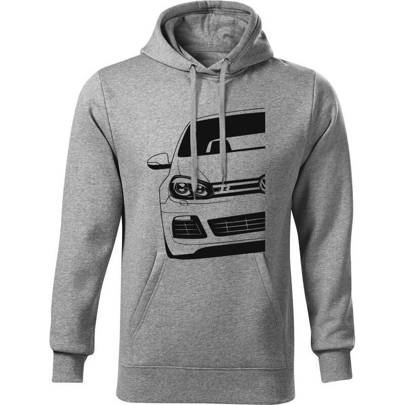 T-ričko Volkswagen Golf Mk6 R Half pánska mikina 19980703