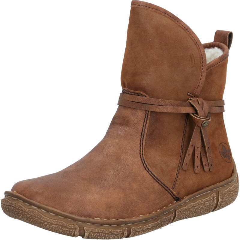 Rieker Členkové čižmy hnedá 57692448