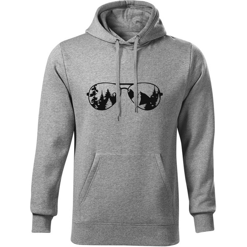 T-ričko Forest glasses pánska mikina 20023157